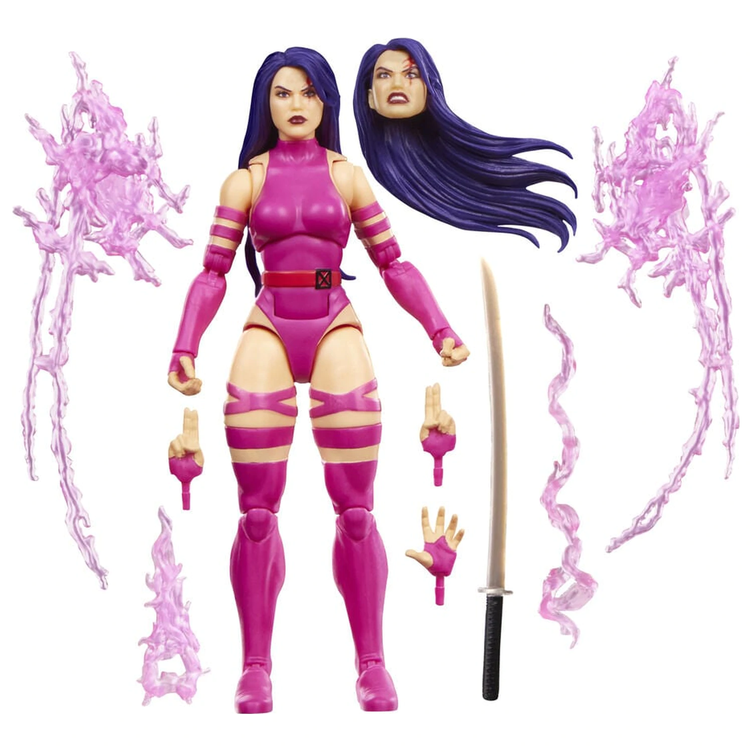 Marvel Legends Series Wolverine Vs Psylocke pack 2 figures 15cm product photo