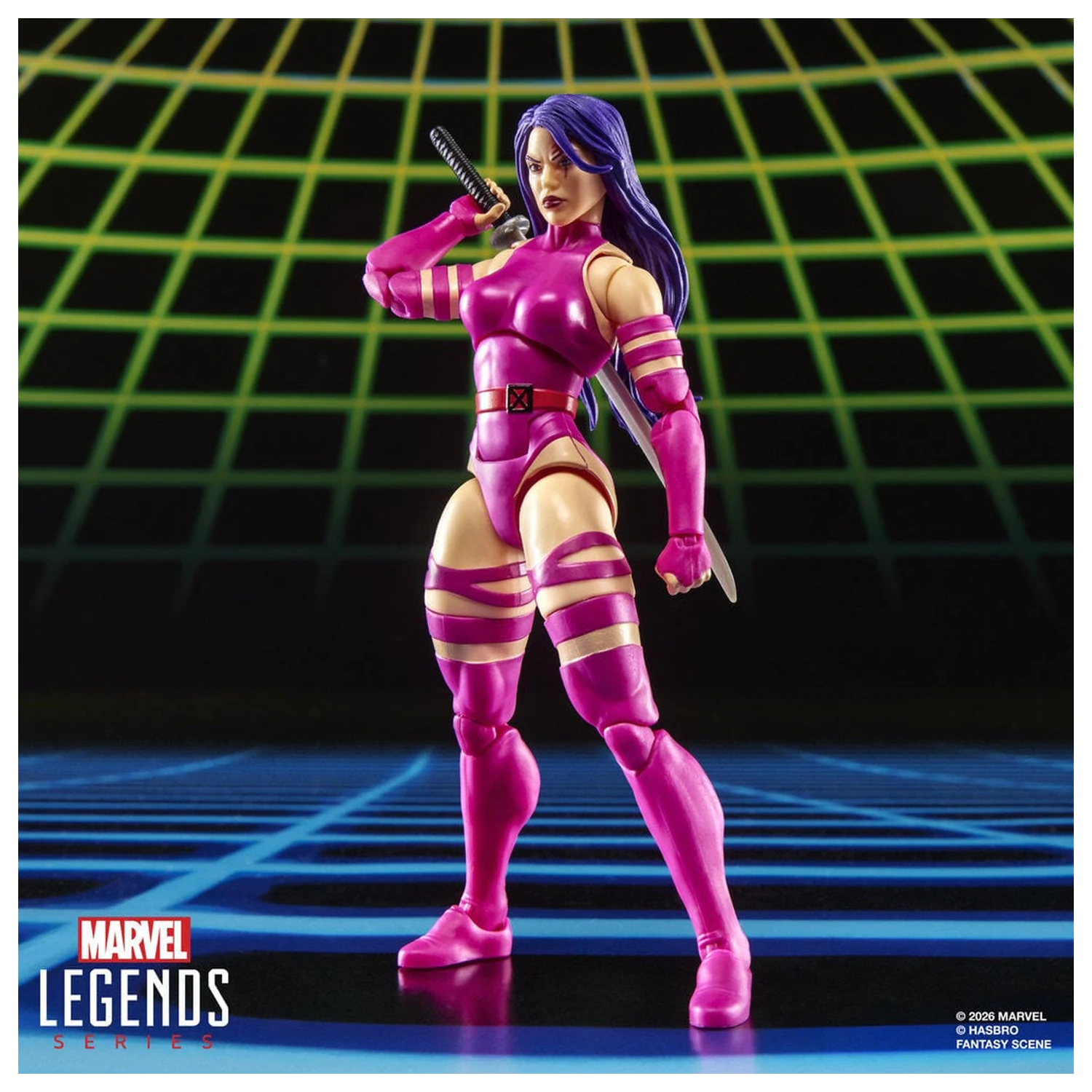 Marvel Legends Series Wolverine Vs Psylocke pack 2 figures 15cm product photo