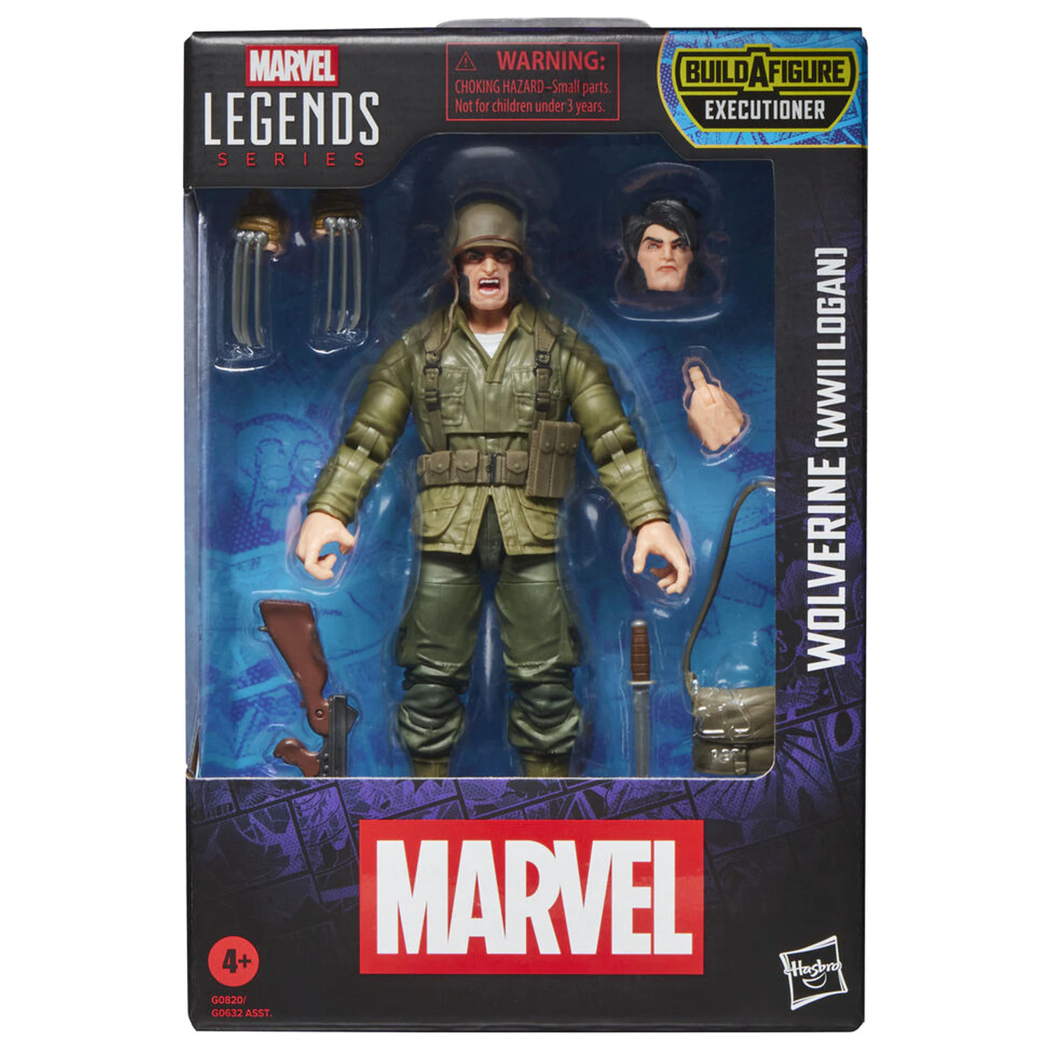 Marvel Legends Series Wolverine WwIl Logan figure 15cm product photo