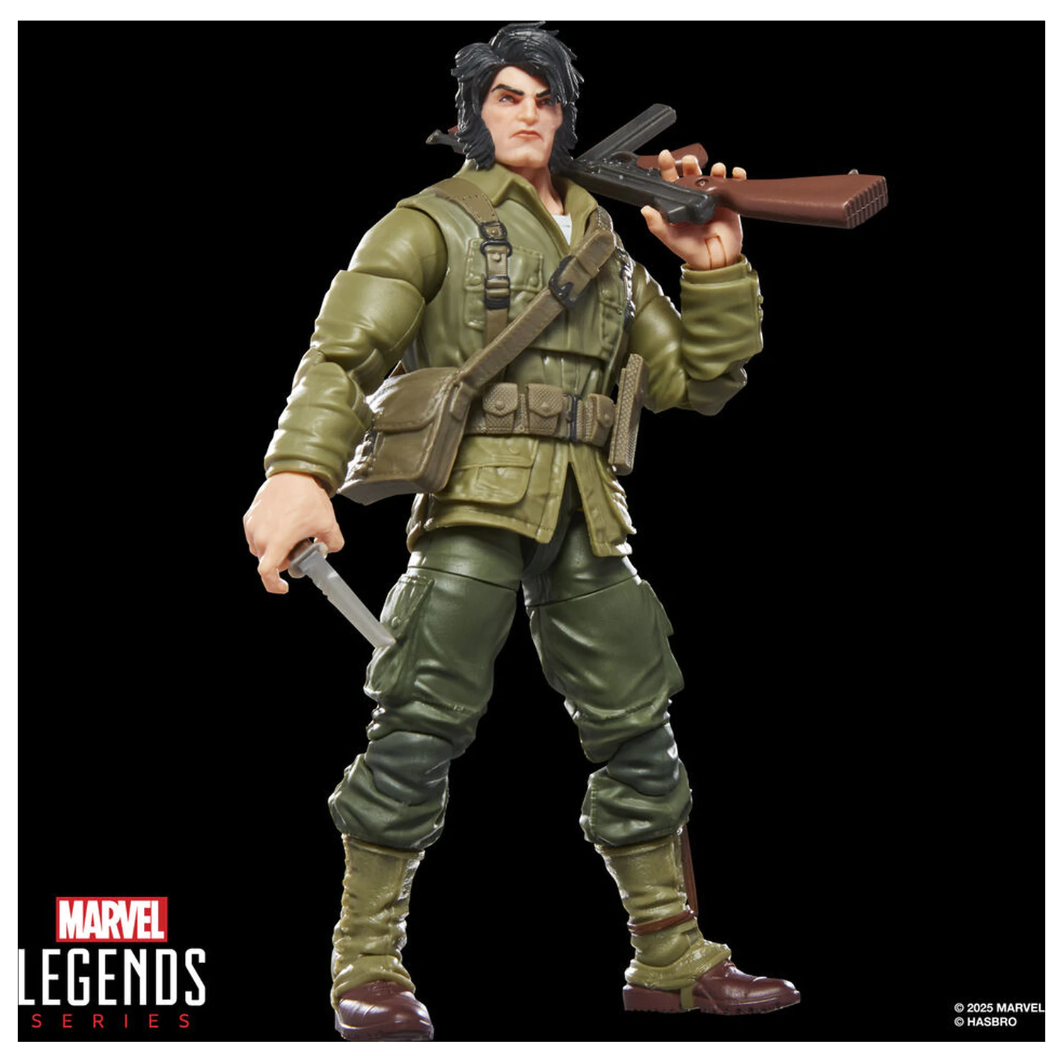 Marvel Legends Series Wolverine WwIl Logan figure 15cm product photo