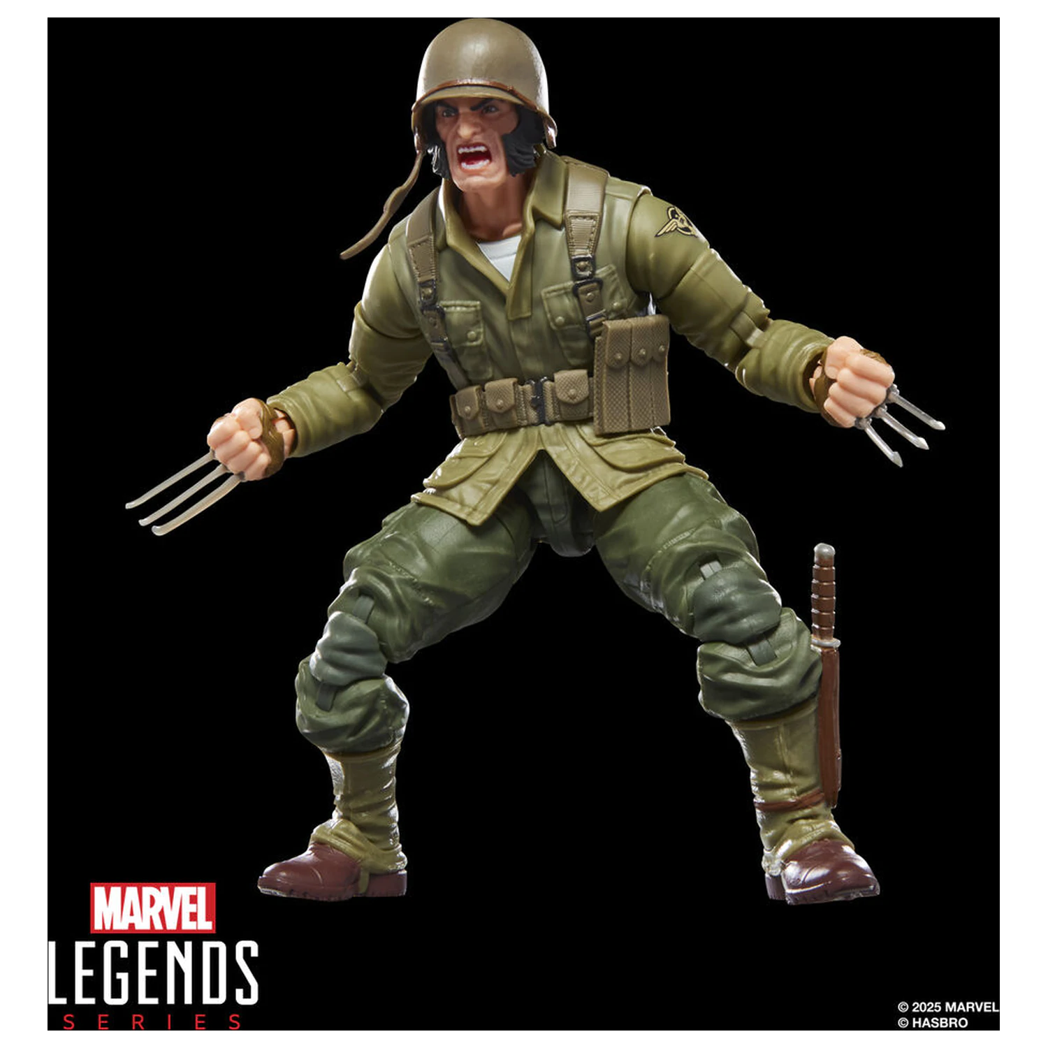 Marvel Legends Series Wolverine WwIl Logan figure 15cm product photo