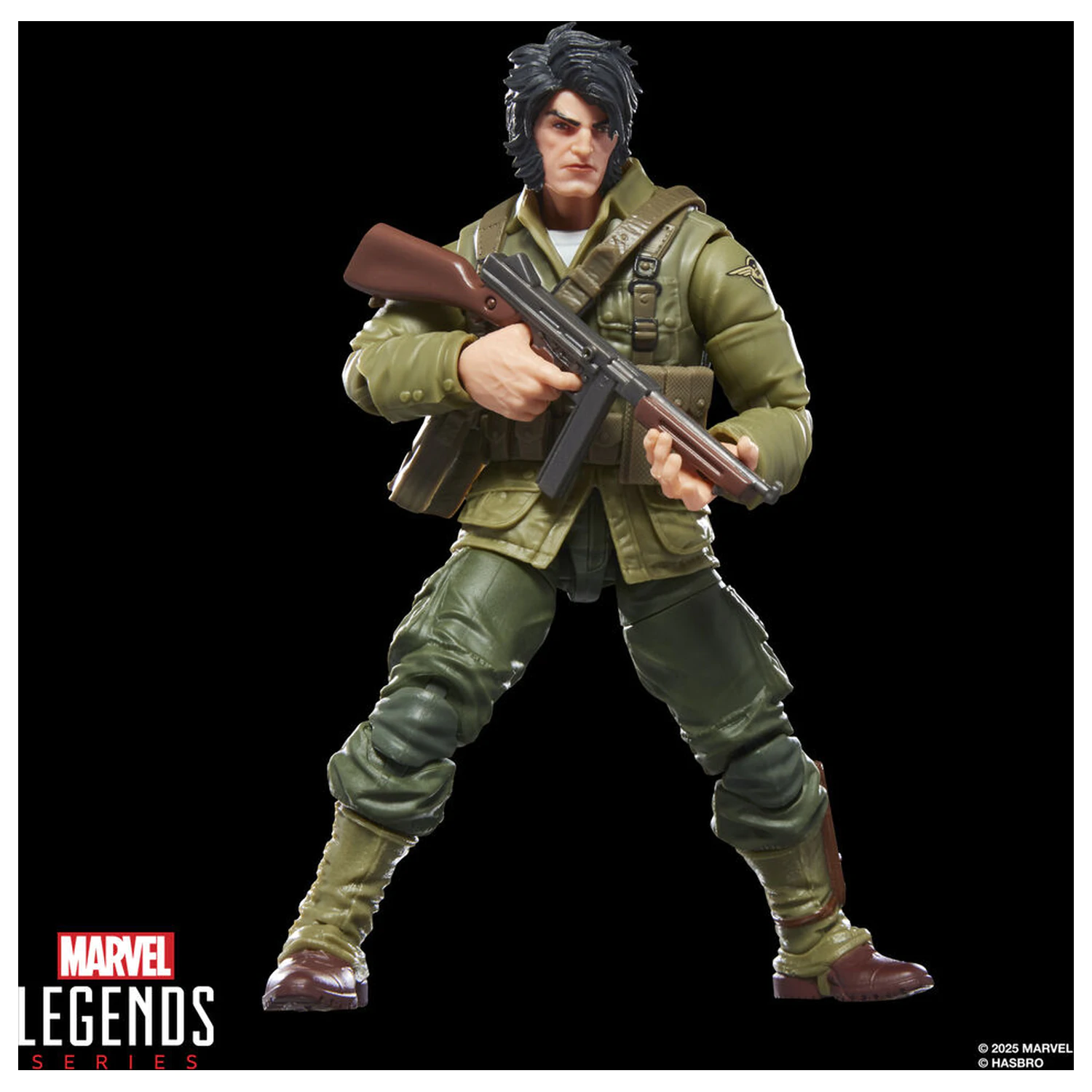 Marvel Legends Series Wolverine WwIl Logan figure 15cm product photo