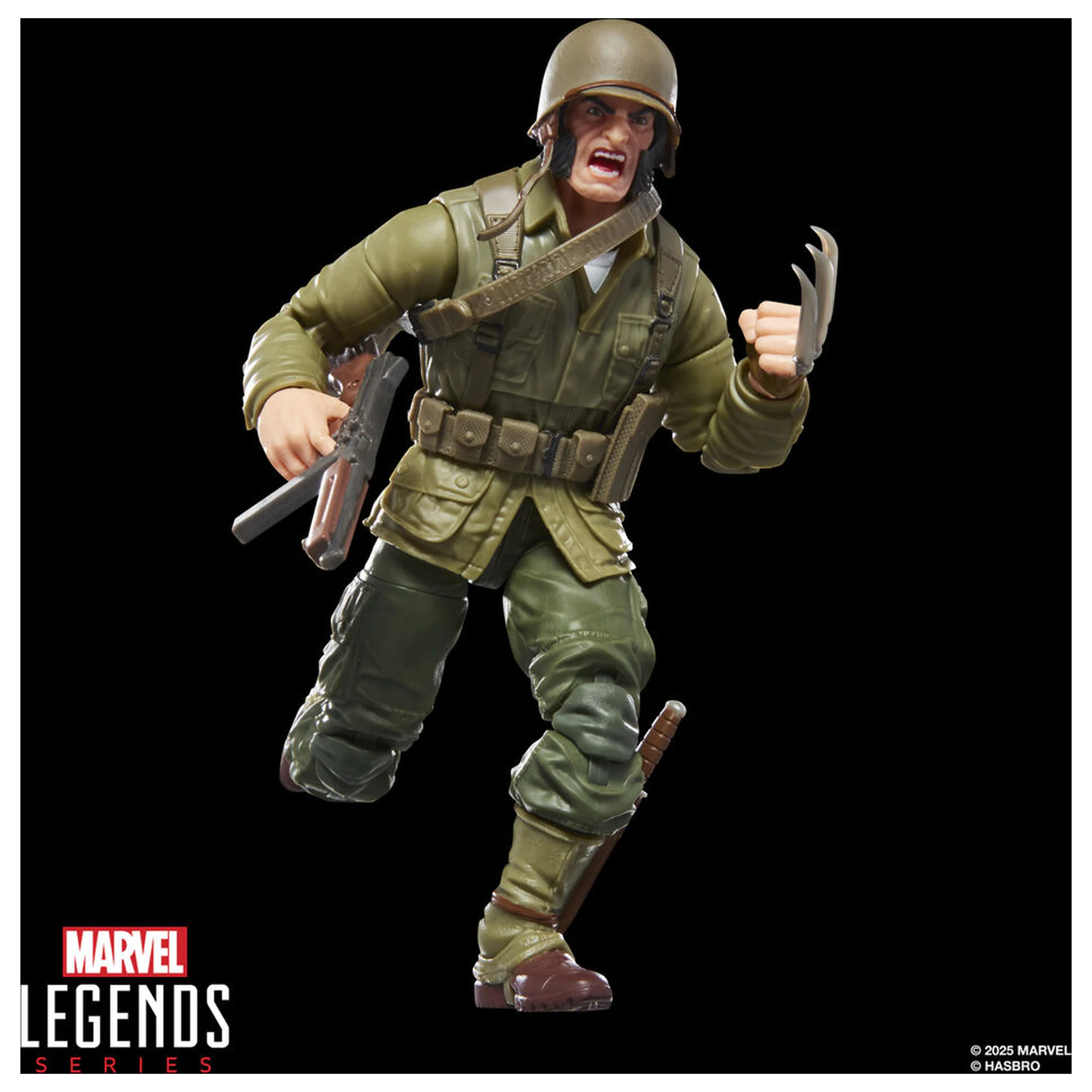 Marvel Legends Series Wolverine WwIl Logan figure 15cm product photo