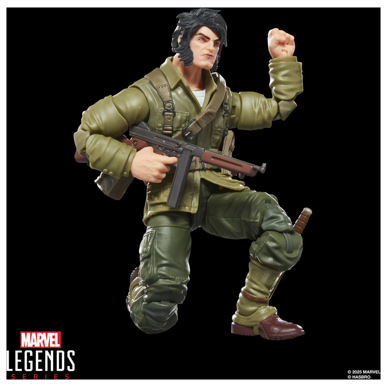 Marvel Legends Series Wolverine WwIl Logan figure 15cm product photo
