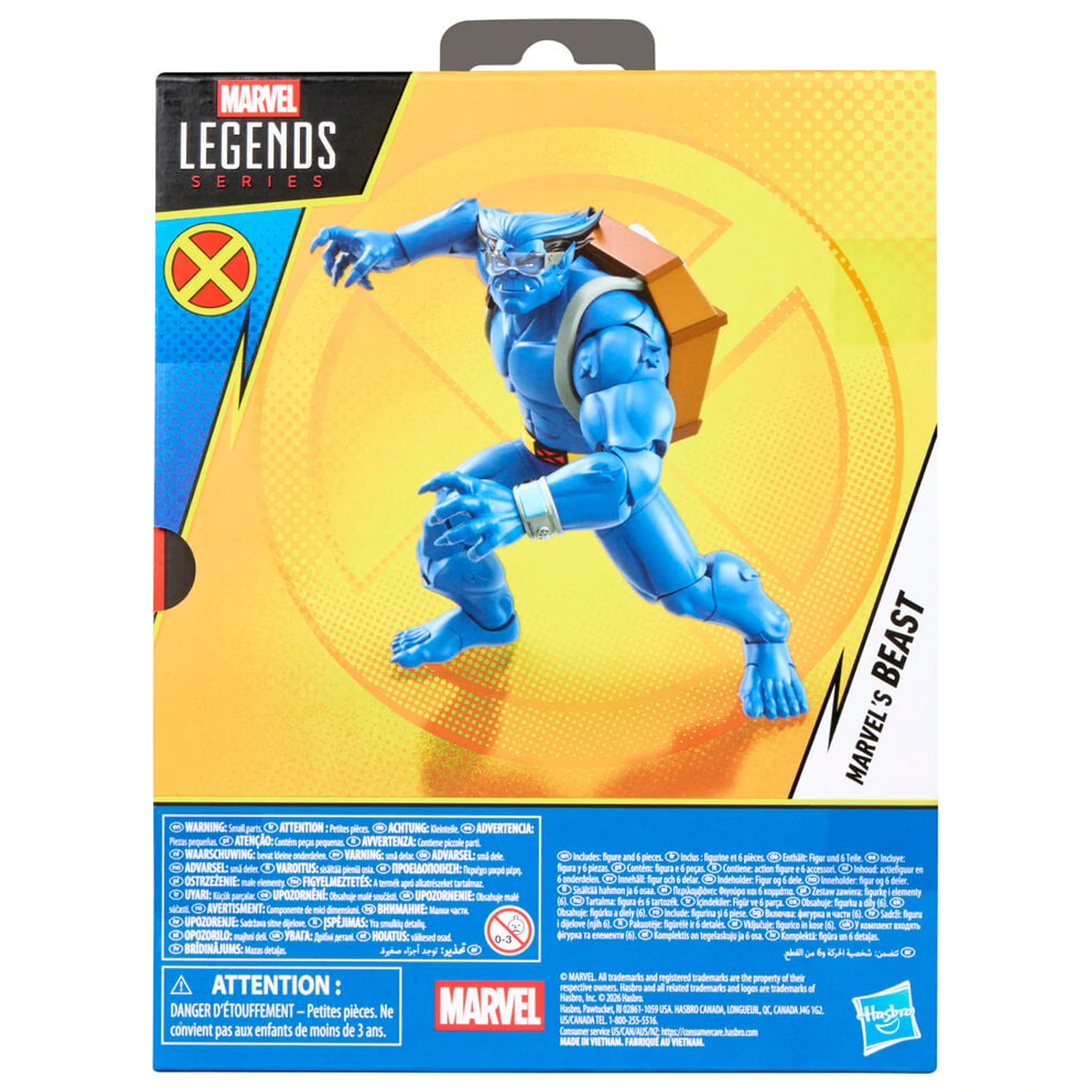 Marvel Legends Series X-Men 97 Beast figure 15cm product photo