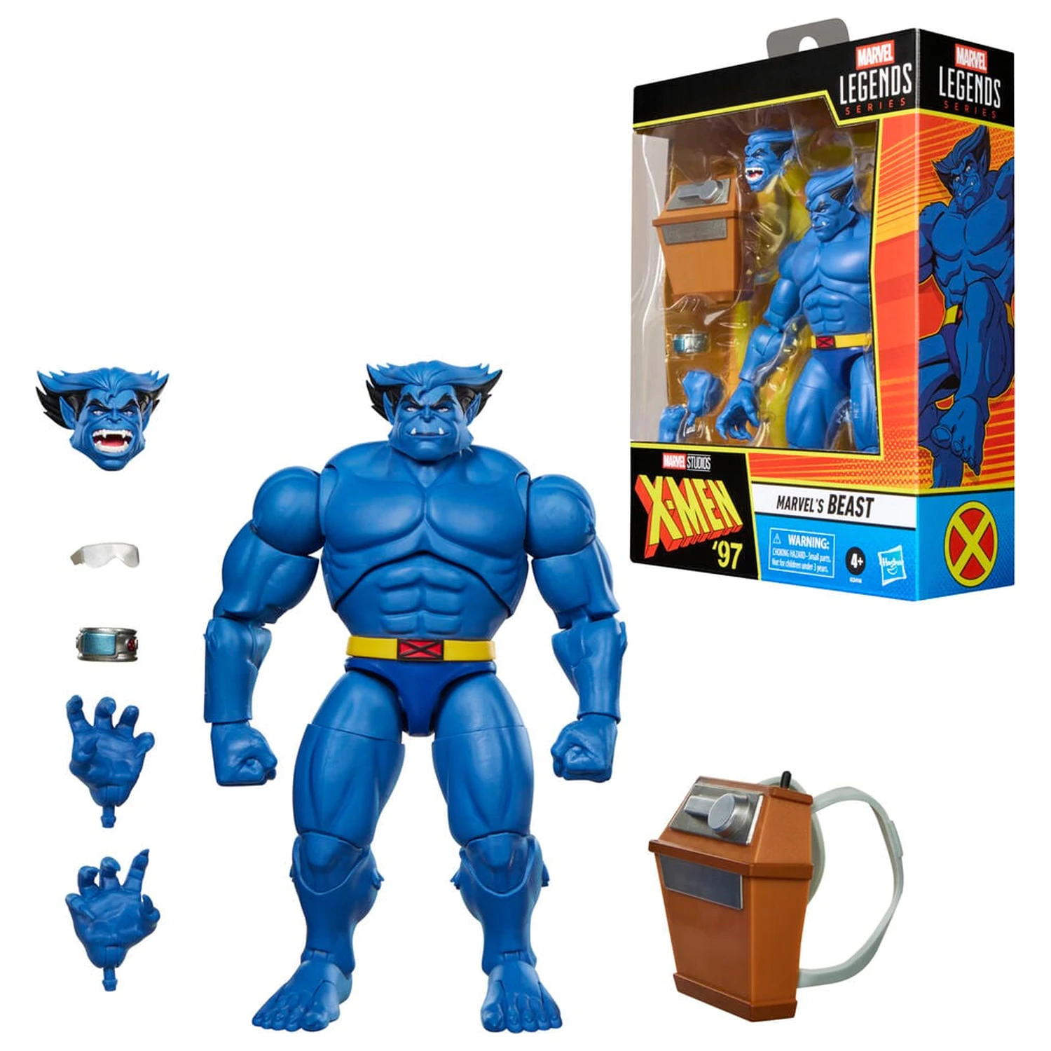 Marvel Legends Series X-Men 97 Beast figure 15cm product photo