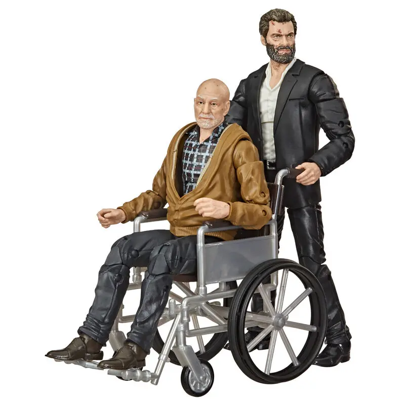 Marvel Legends Series X-Men Logan and Charles Xavier set 2 figures product photo