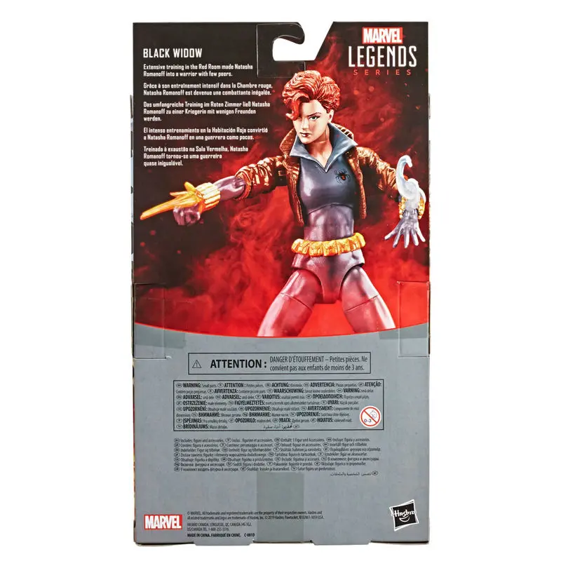 Marvel Legends Series Black Widow figure product photo