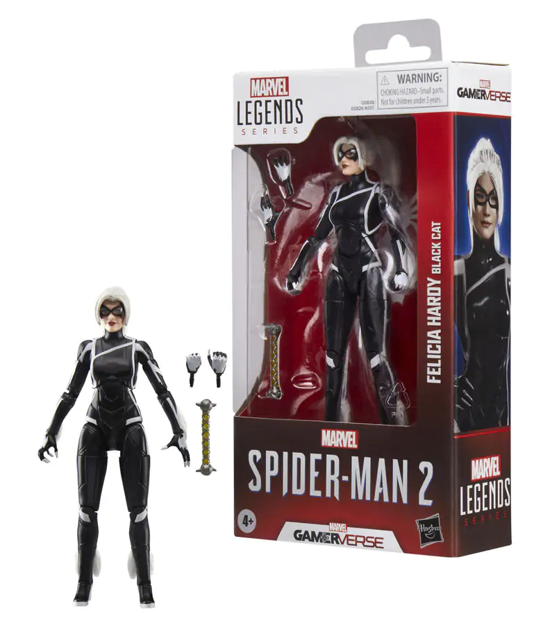 Marvel Legends Spider-Man 2 Felicia Hardy Black Cat figure 15cm product photo