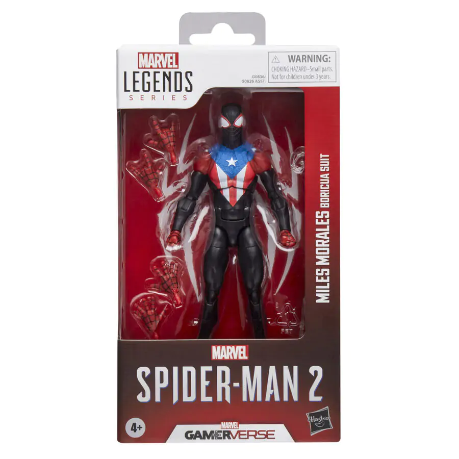 Marvel Legends Spider-Man 2 Miles Morales Boricua Suit figure 15cm product photo