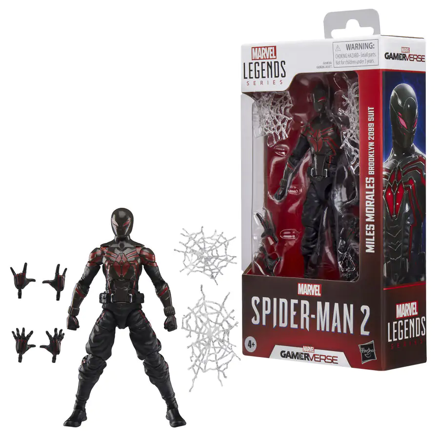 Marvel Legends Spider-Man 2 Miles Morales Brooklyn 2099 figure 15cm product photo