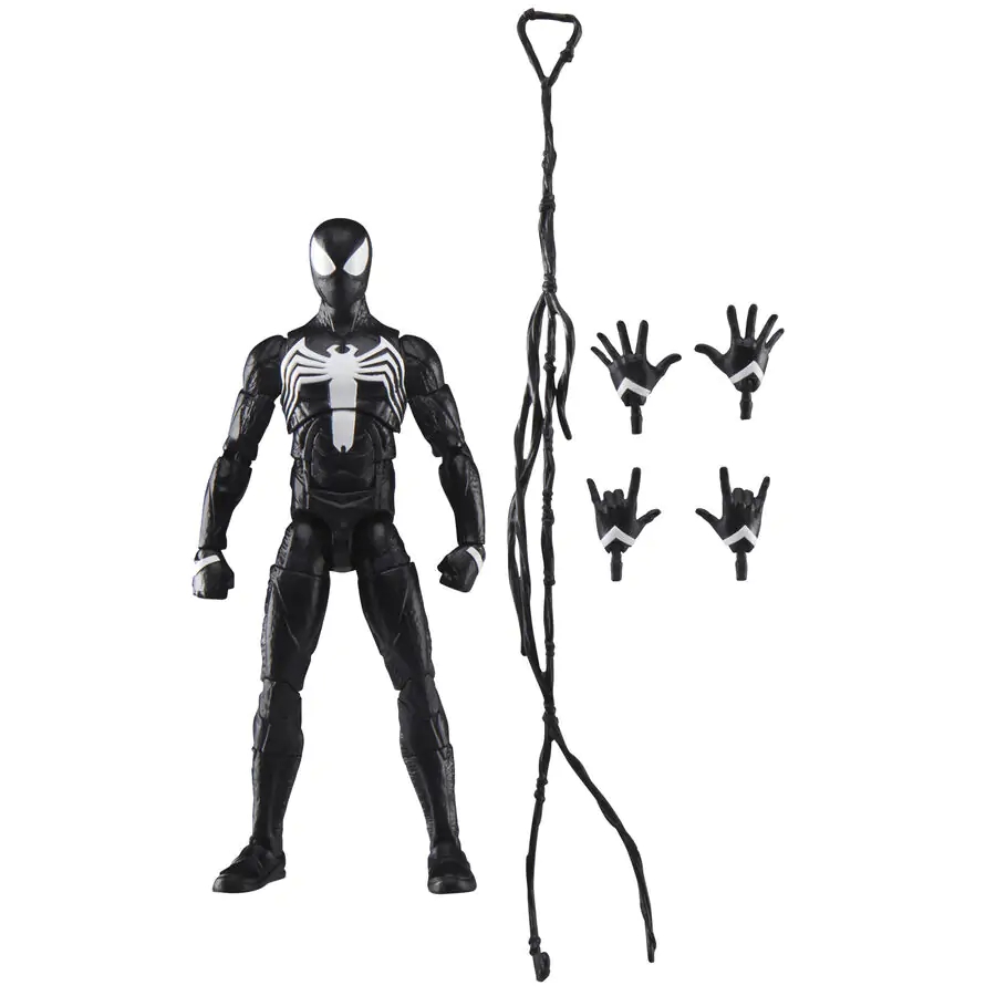 Marvel Legends Spider-Man 2 Peter Parker Black Suit figure 15cm product photo