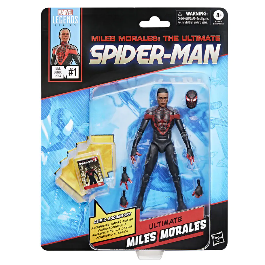 Marvel Legends Spider-Man Miles Morales Ultimate figure 15cm product photo