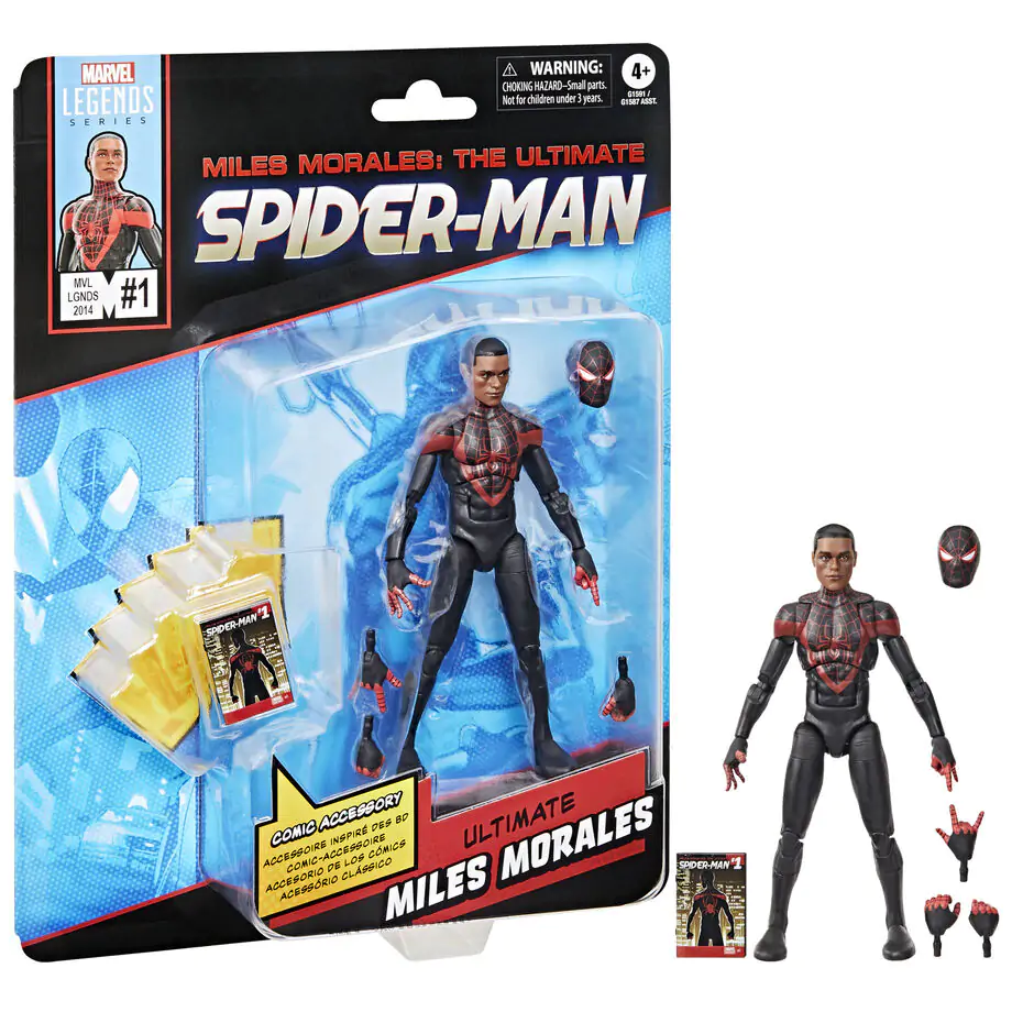 Marvel Legends Spider-Man Miles Morales Ultimate figure 15cm product photo