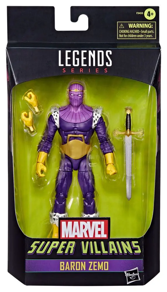Marvel Legends Super Villains Action Figure 2022 Baron Zemo 15 cm product photo