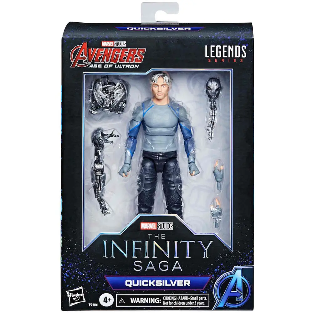 The Infinity Saga Marvel Legends Series Action Figure 2021 Quicksilver (Avengers: Age of Ultron) 15 product photo