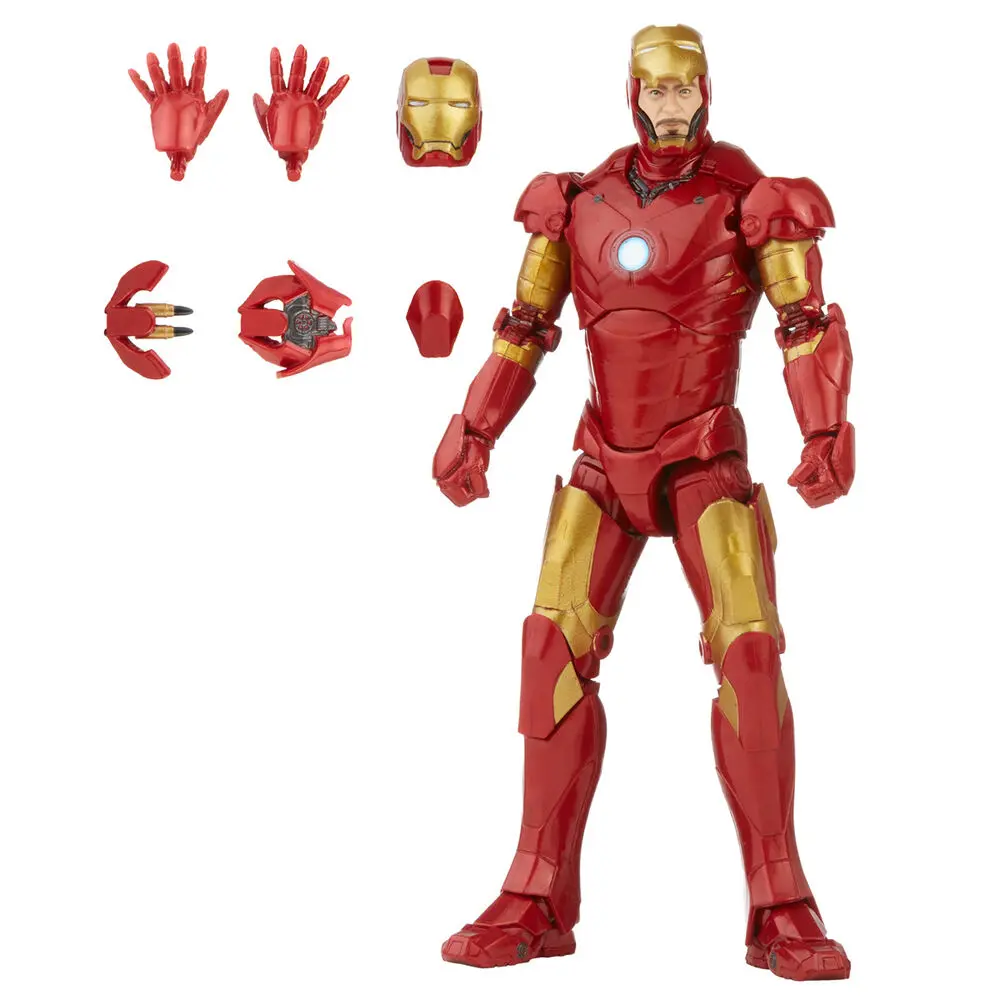 The Infinity Saga Marvel Legends Series Action Figure 2021 Iron Man Mark III (Iron Man) 15 cm product photo