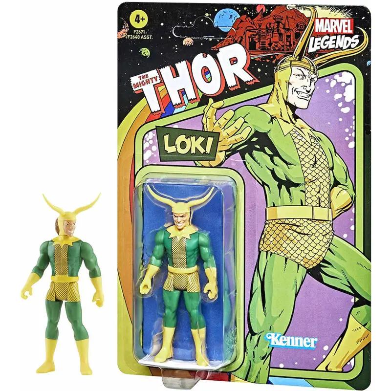 Marvel Legends The Mighty Thor Loki figure 9cm product photo