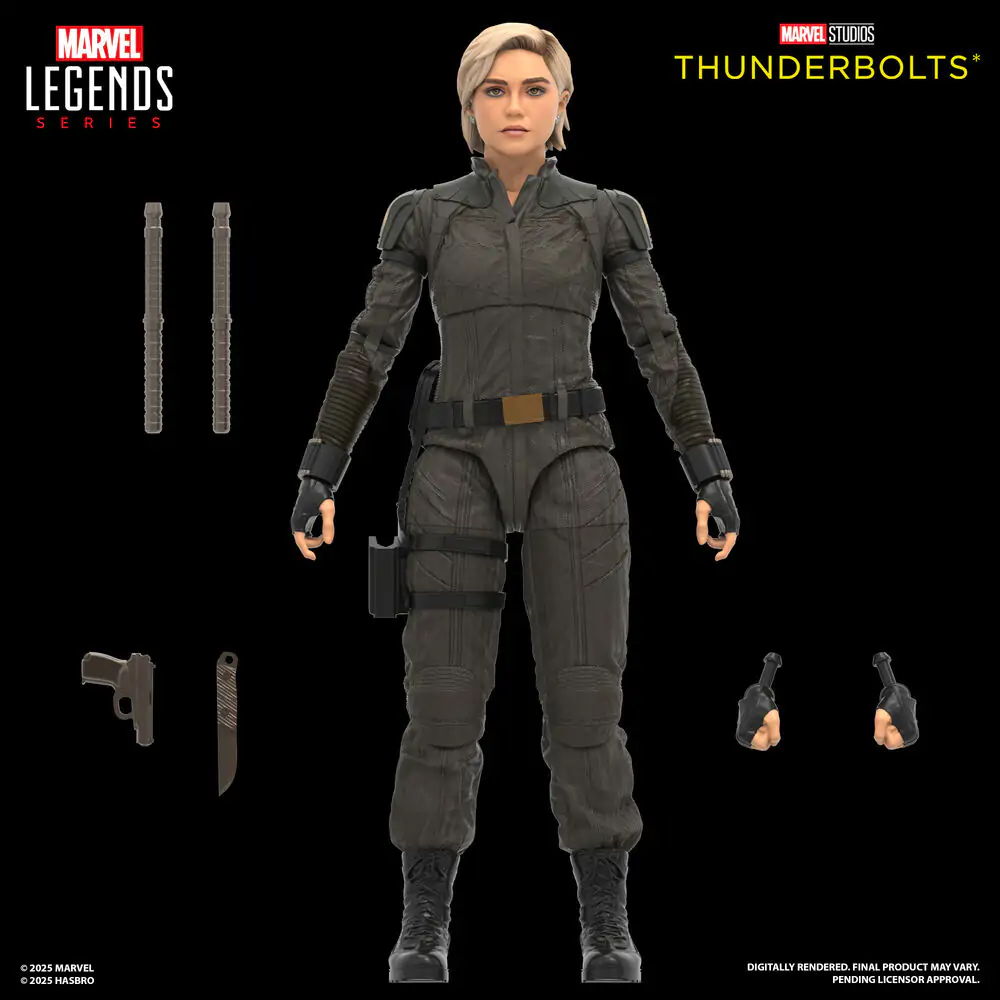 Marvel Legends Thunderbolts Yelena Belova & Red Guardian pack 2 figures product photo