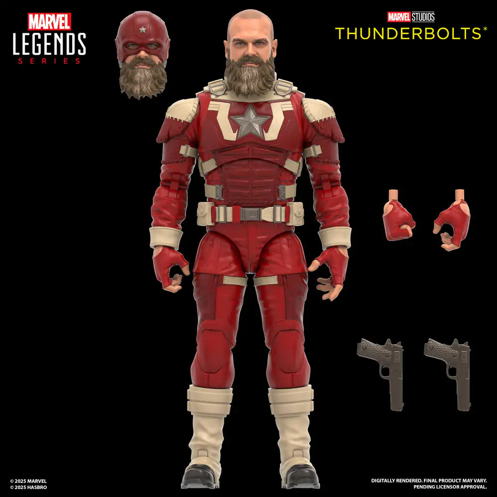 Marvel Legends Thunderbolts Yelena Belova & Red Guardian pack 2 figures product photo
