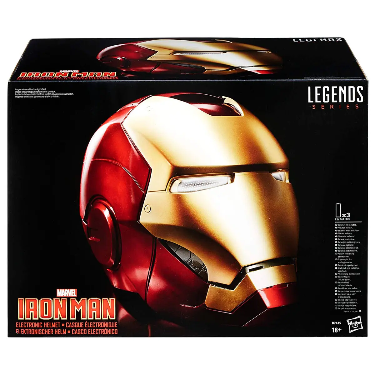 Marvel Legends Electronic Helmet Iron Man product photo