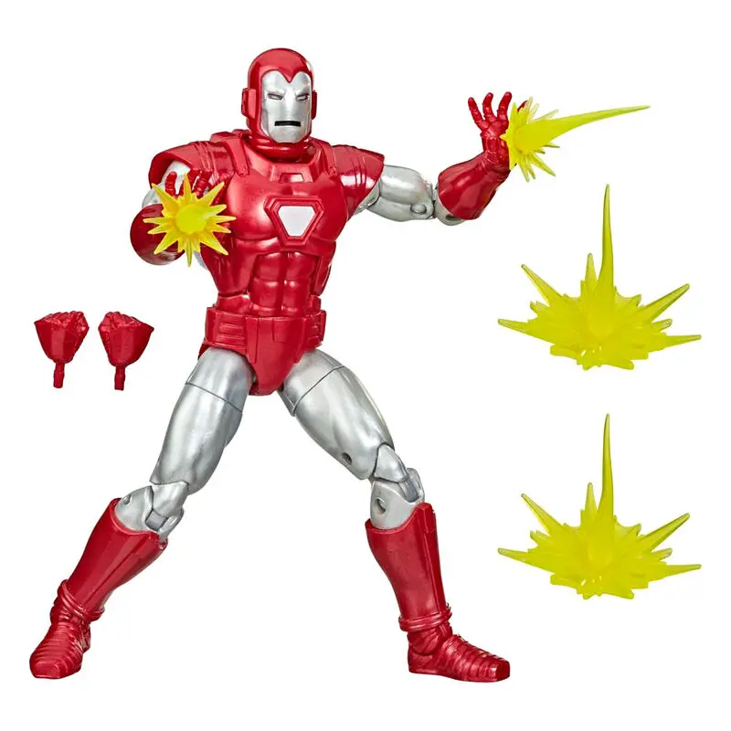 Marvel Legends Iron Man Silver Centurion figure 15cm product photo