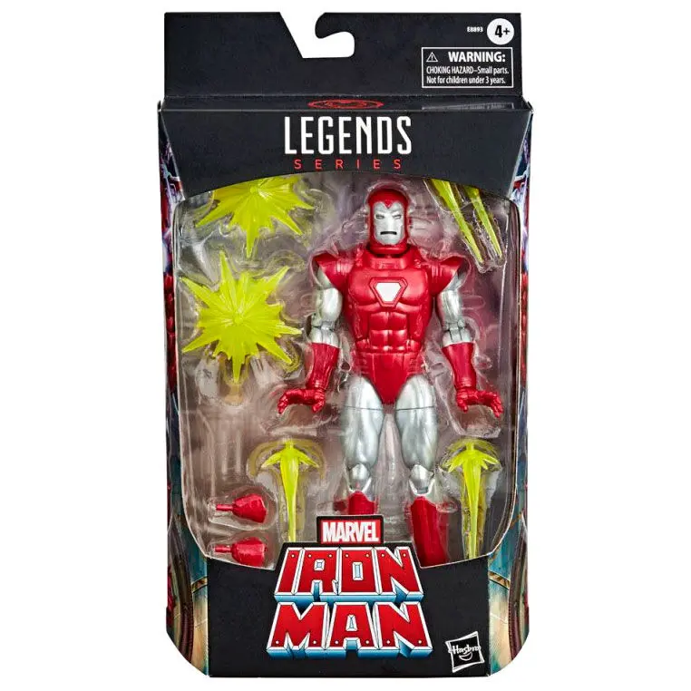 Marvel Legends Iron Man Silver Centurion figure 15cm product photo