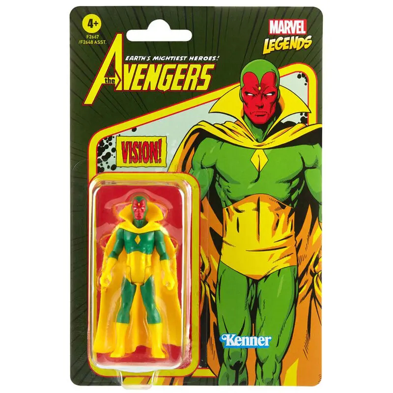 Marvel Legends Vision figure 9cm product photo