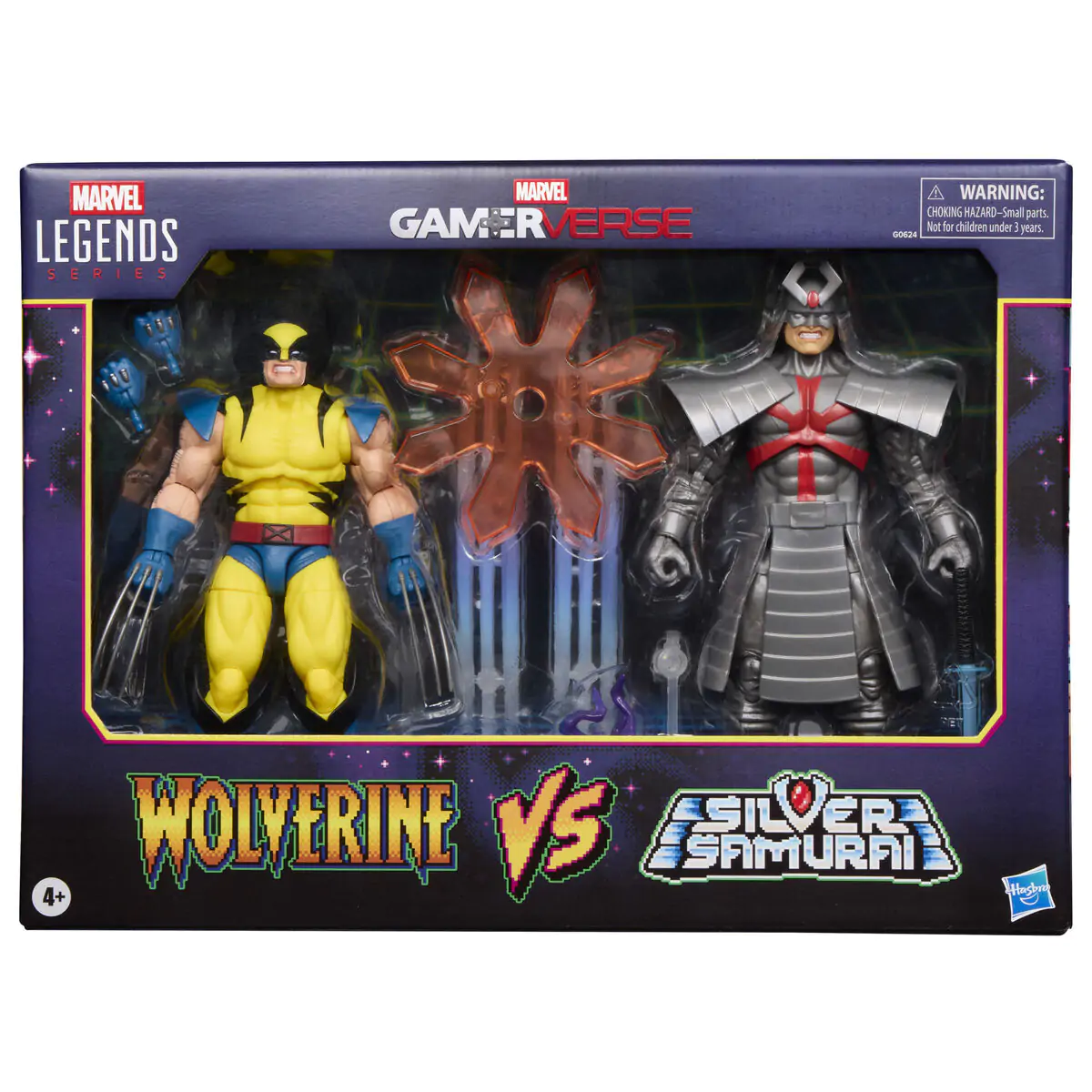 Marvel Legends Wolverine &amp; Silver Samurai Gameverse pack 2 figures 15cm product photo