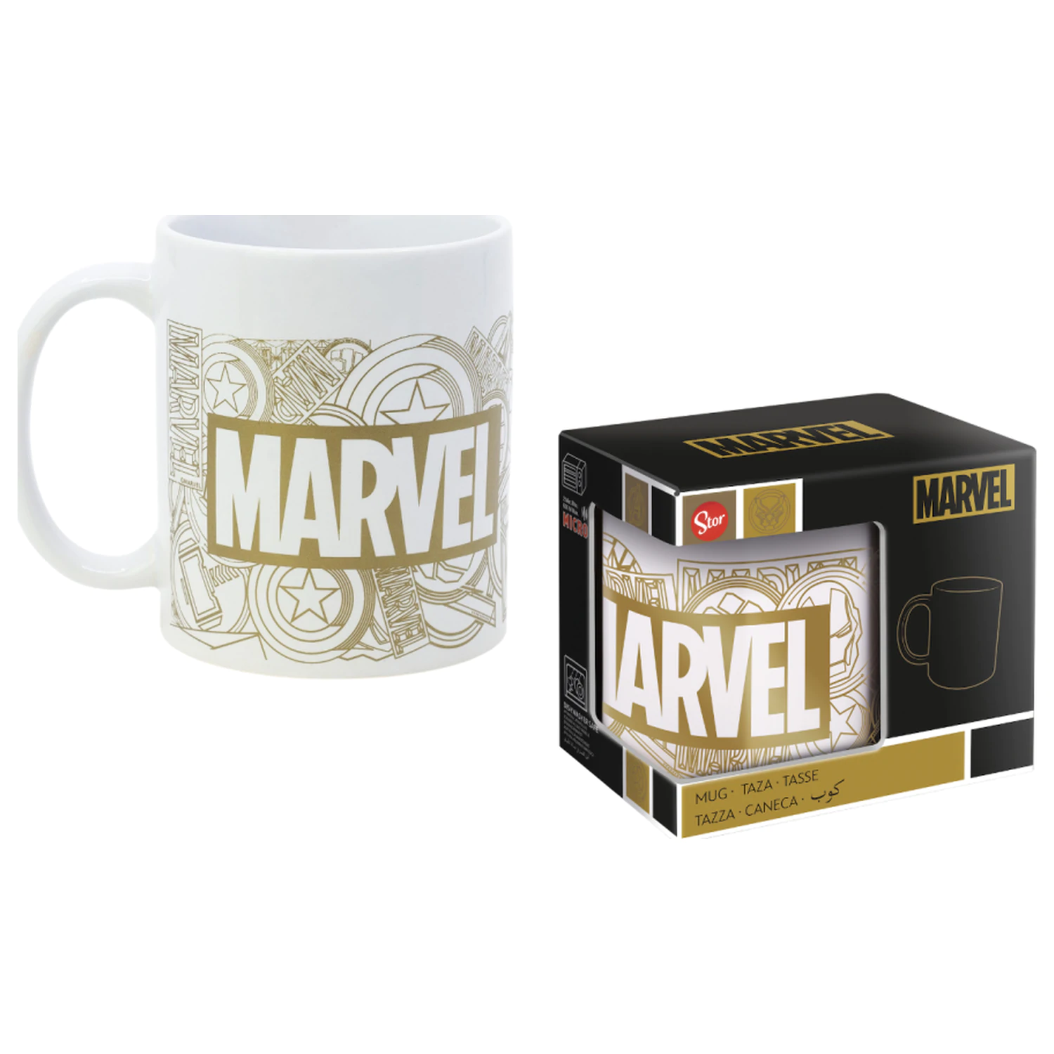 Marvel Logo Ceramic Mug 325ml product photo