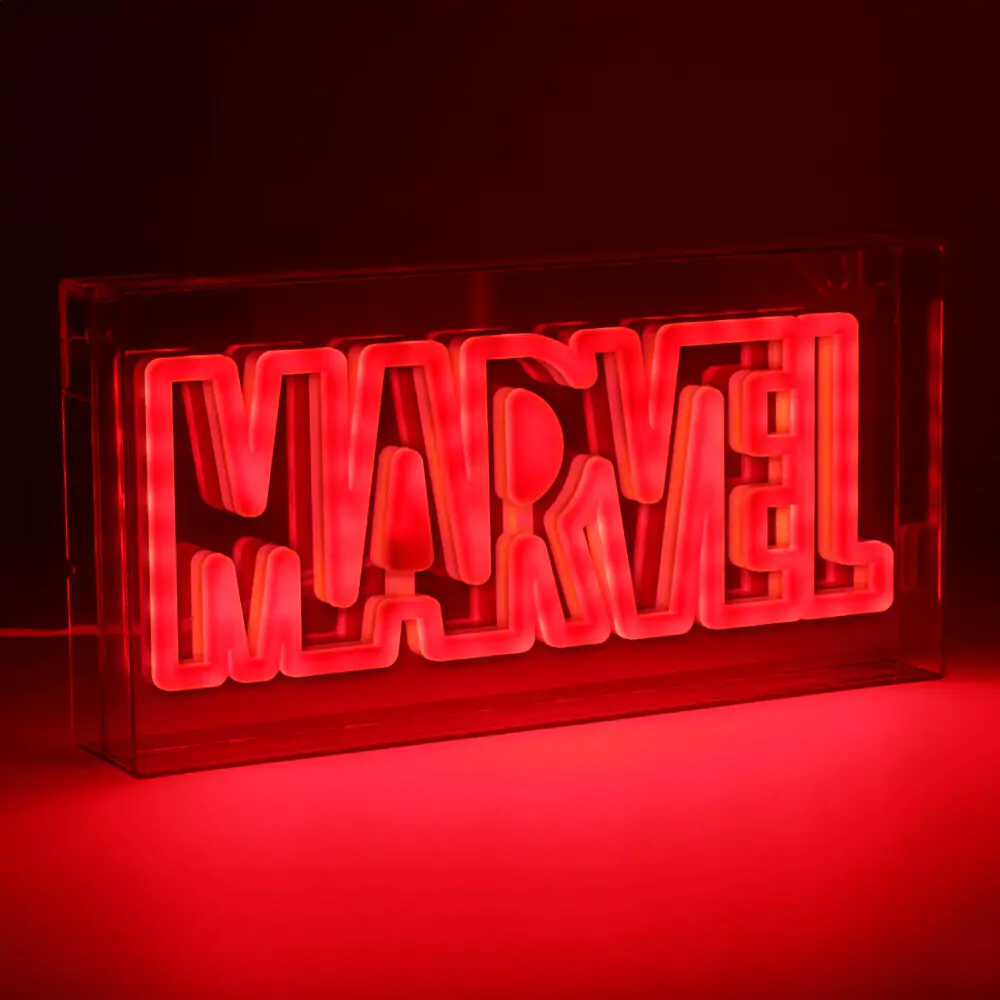 Marvel Logo LED lamp termékfotó