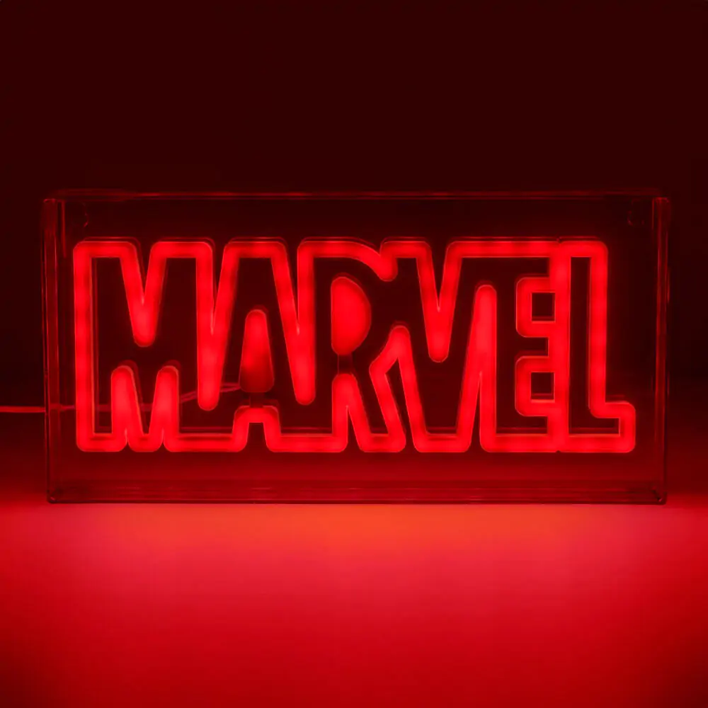 Marvel Logo LED lamp termékfotó