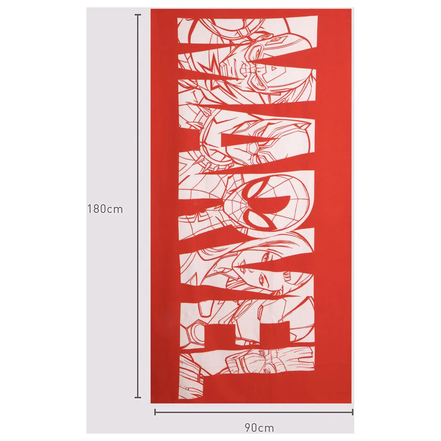 Marvel Logo microfibre beach towel product photo