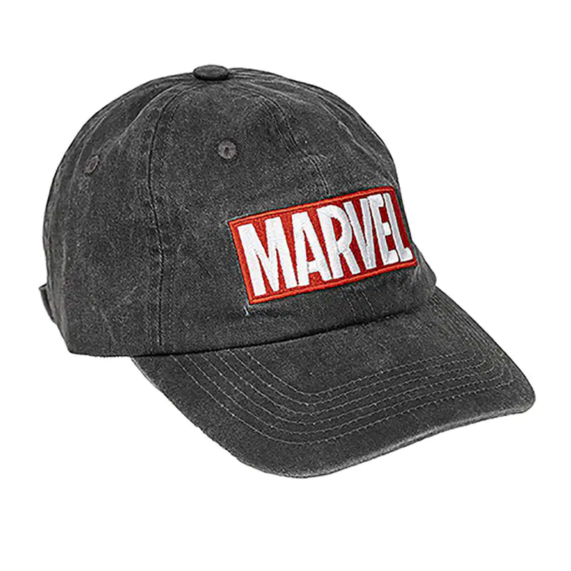 Marvel Baseball Cap Logo Red and White Washed termékfotó