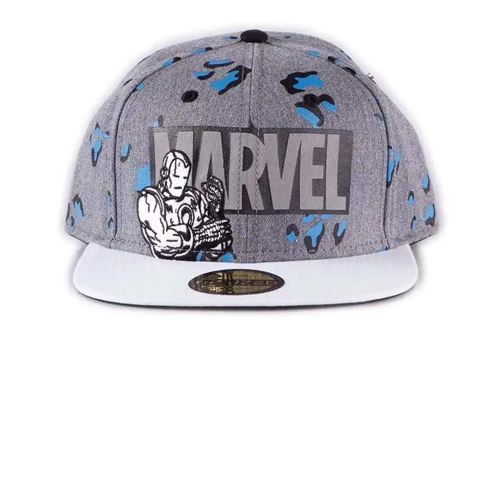 Marvel Snapback Cap Logo Retro Classic AOP termékfotó