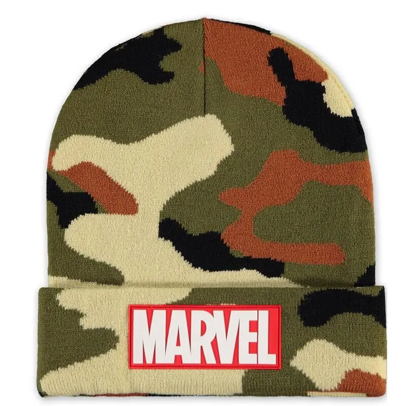 Marvel Logo hat and gloves set product photo