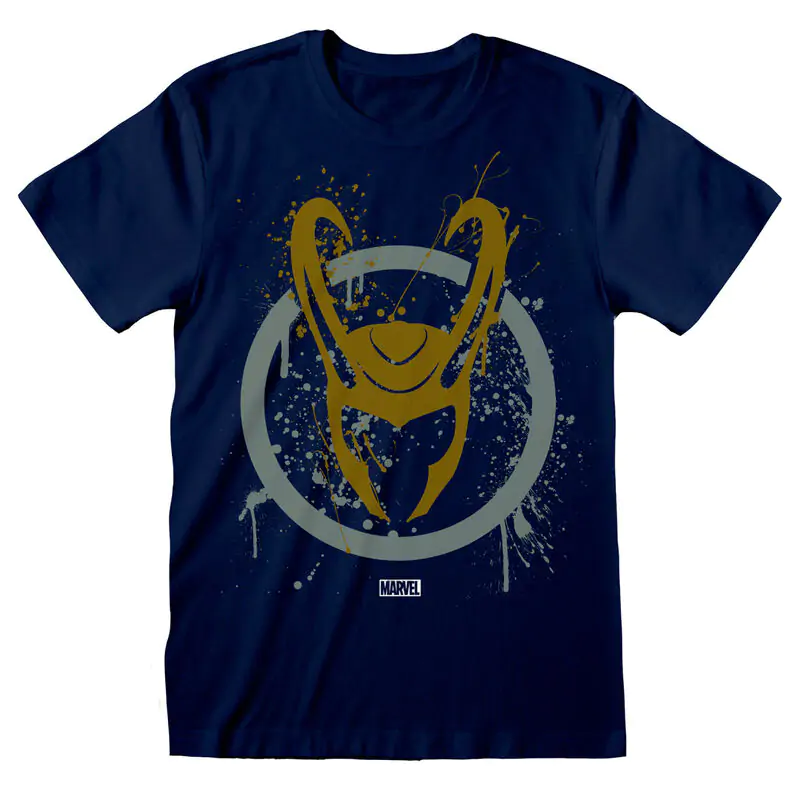 Marvel Loki S2 Splatter Logo adult t-shirt termékfotó