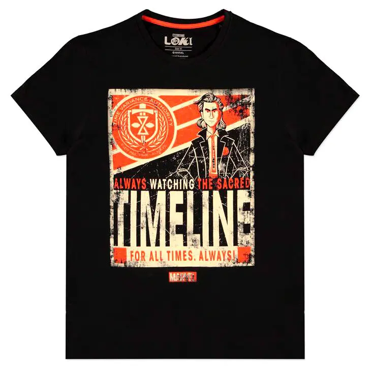Marvel Loki Timeline poster t-shirt termékfotó