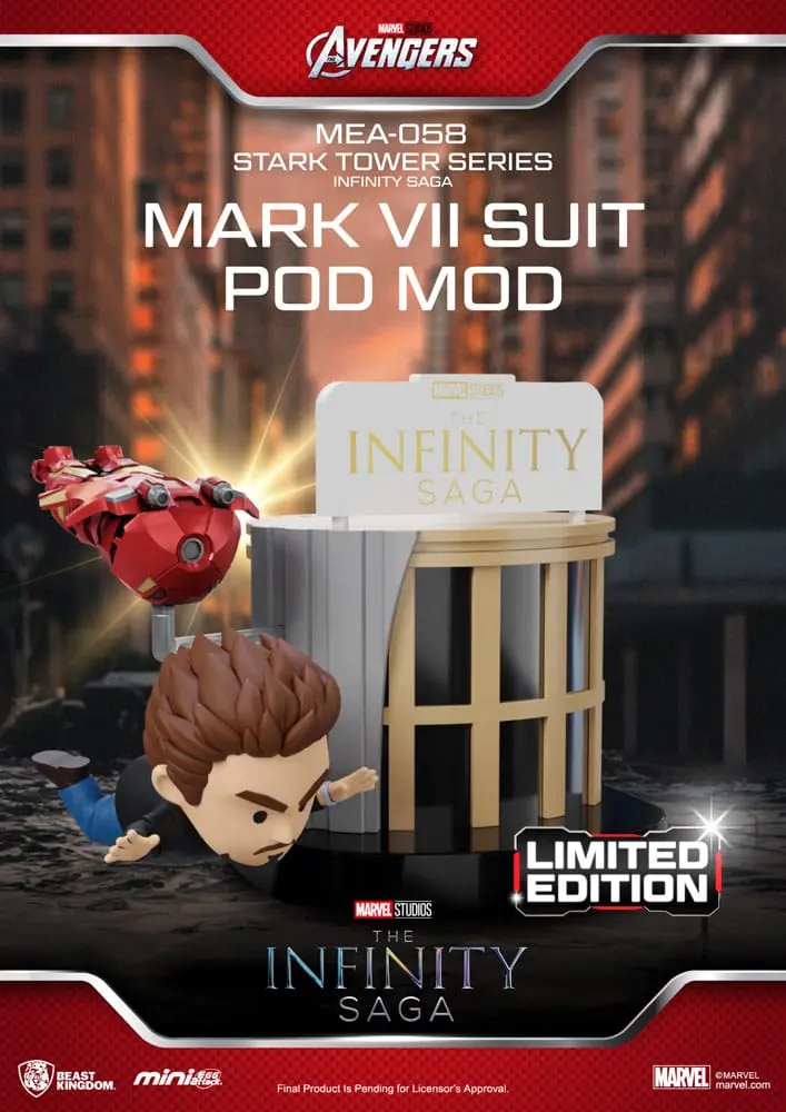 Marvel Mini Egg Attack Figures The Infinity Saga Stark Tower series Loki 12 cm termékfotó