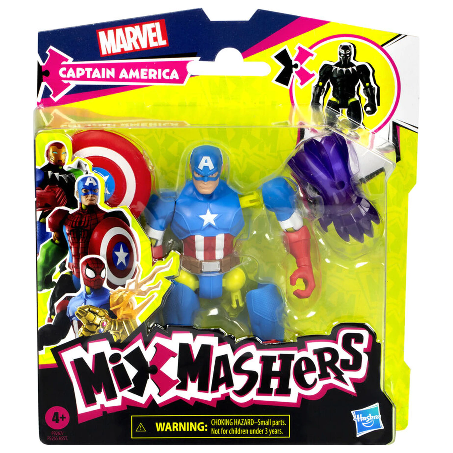Marvel Mix Mashers Captain America figure 12cm product photo