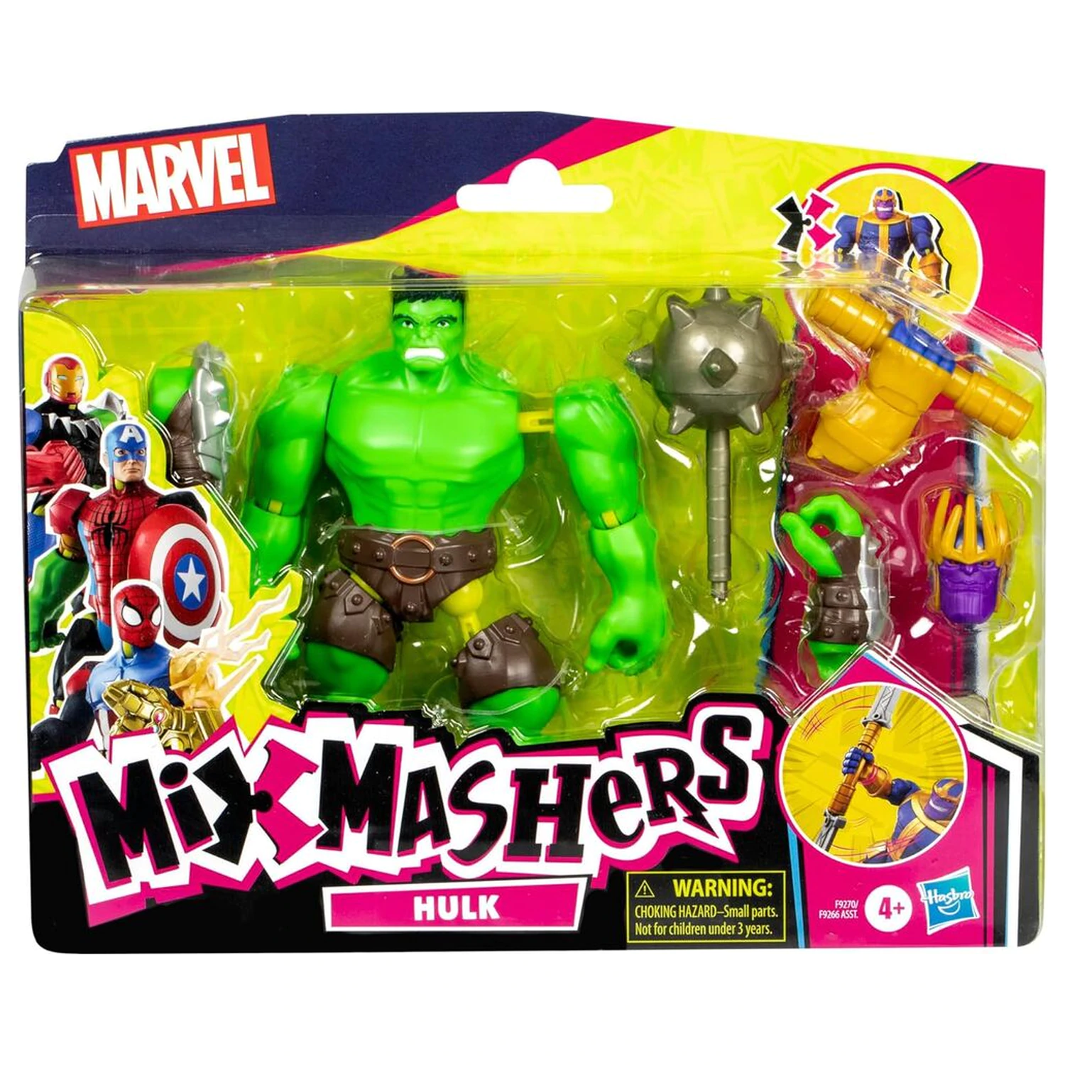 Marvel Mix Mashers Hulk Deluxe figure 12cm product photo