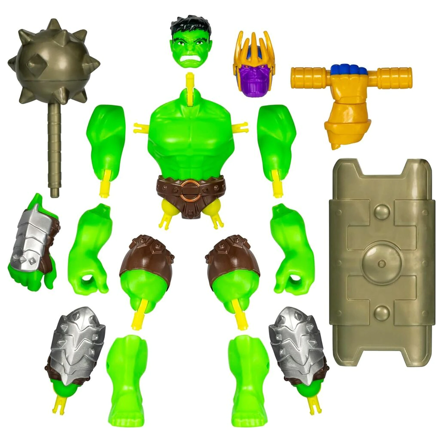 Marvel Mix Mashers Hulk Deluxe figure 12cm product photo