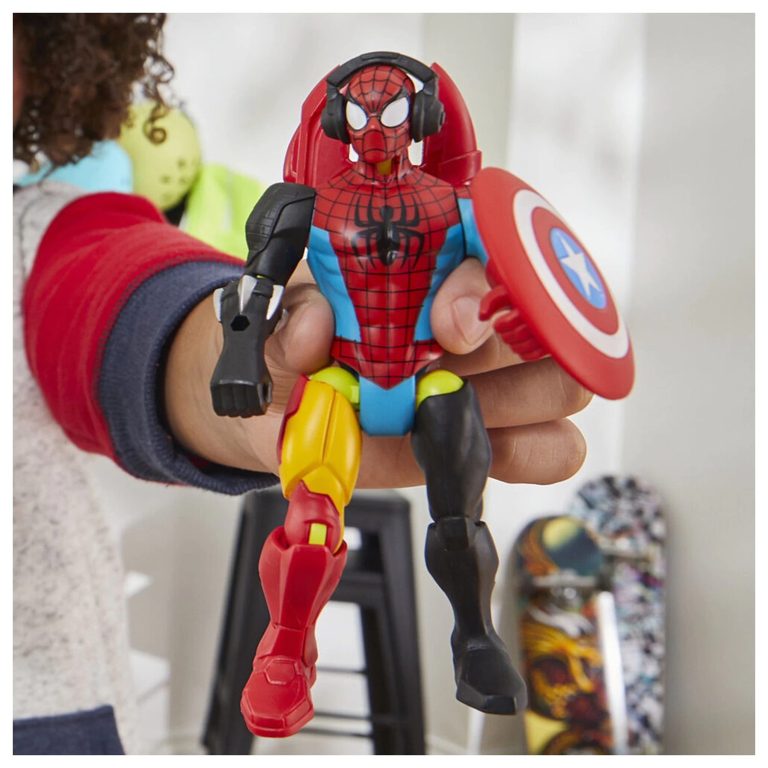 Marvel Mix Mashers Spider-Man figure 12cm product photo