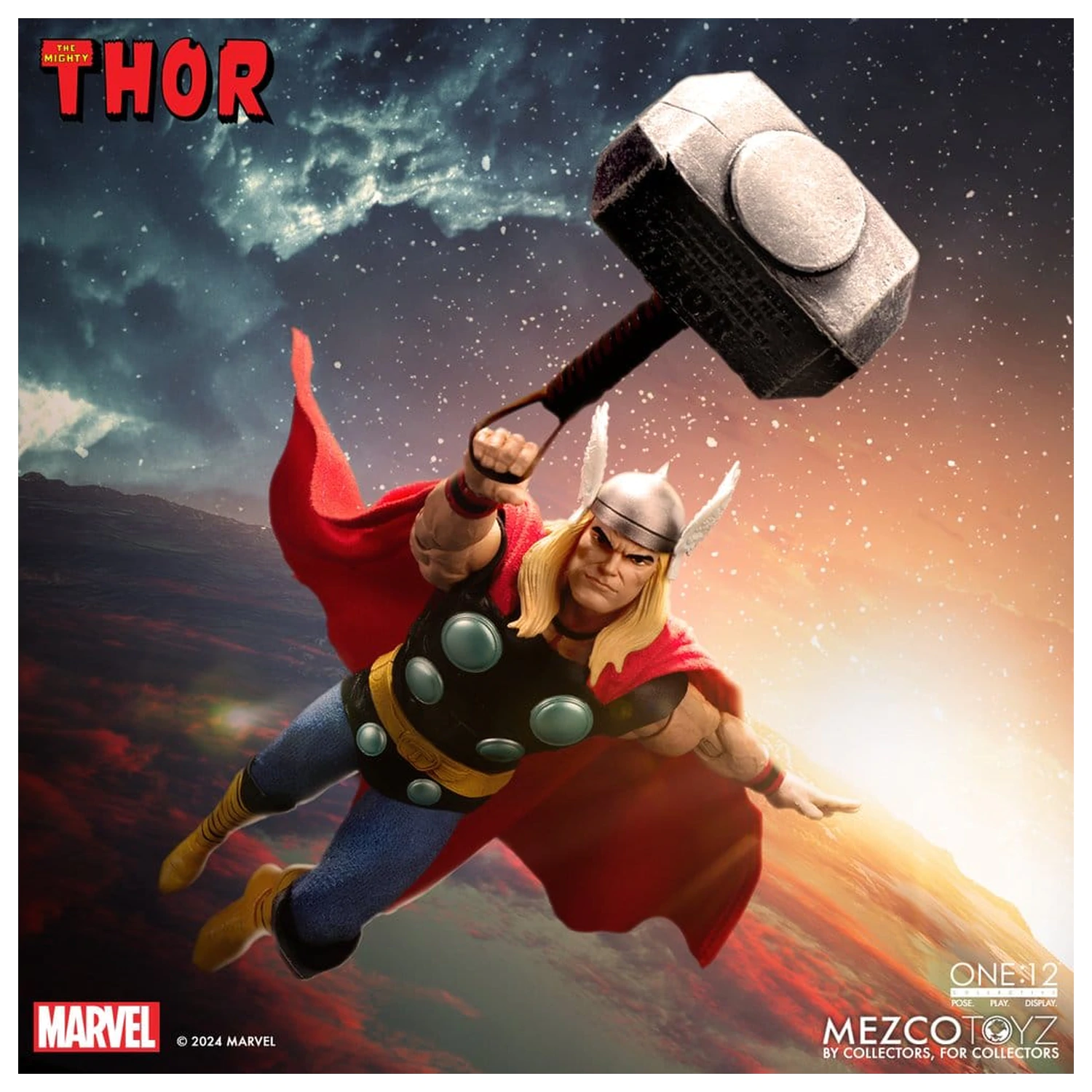 Marvel One:12 Collective Action Figure 1/12 The Mighty Thor 17 cm product photo