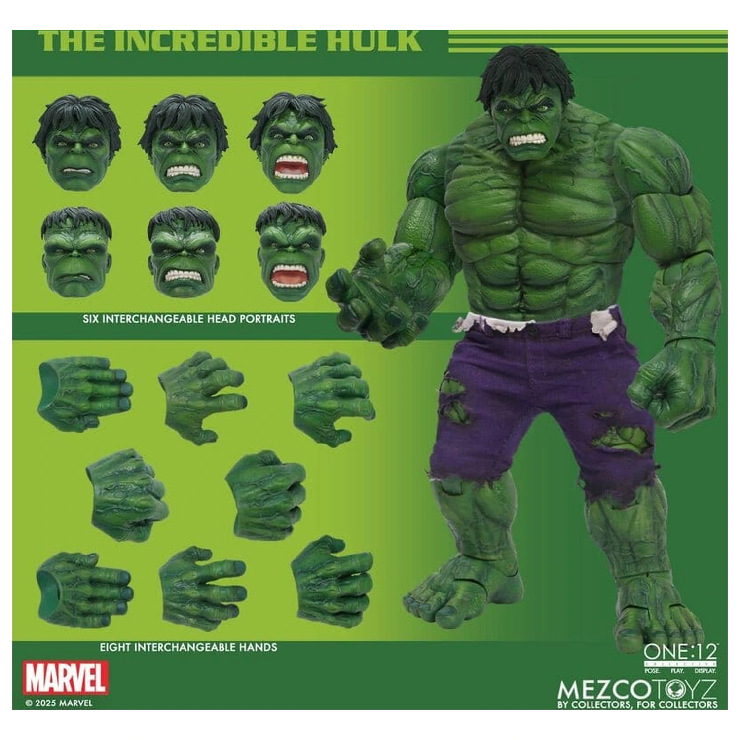 Marvel One:12 Collective Action Figure 1/12 Hulk 19 cm product photo