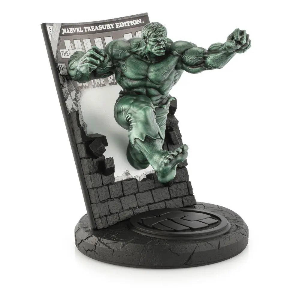 Marvel Pewter Collectible Statue Hulk Green Finish Limited Edition 22 cm product photo