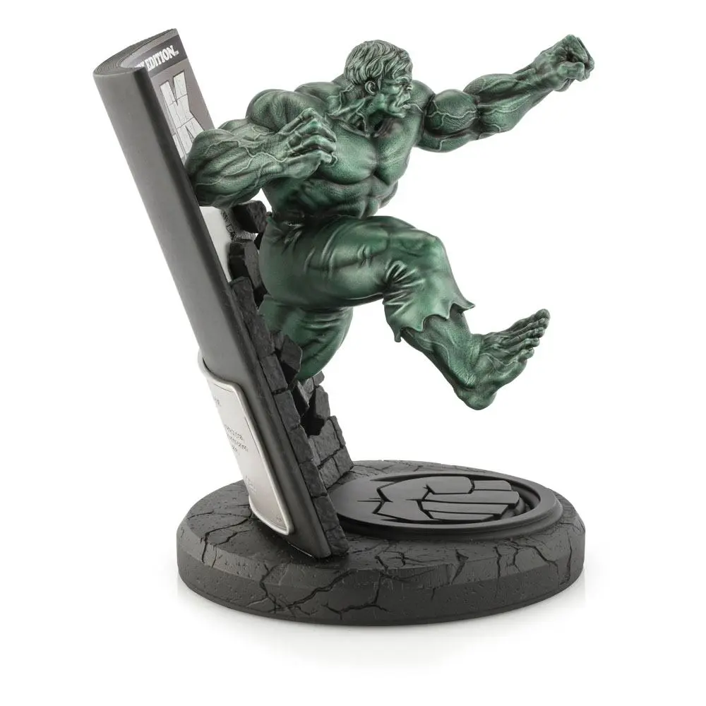 Marvel Pewter Collectible Statue Hulk Green Finish Limited Edition 22 cm product photo