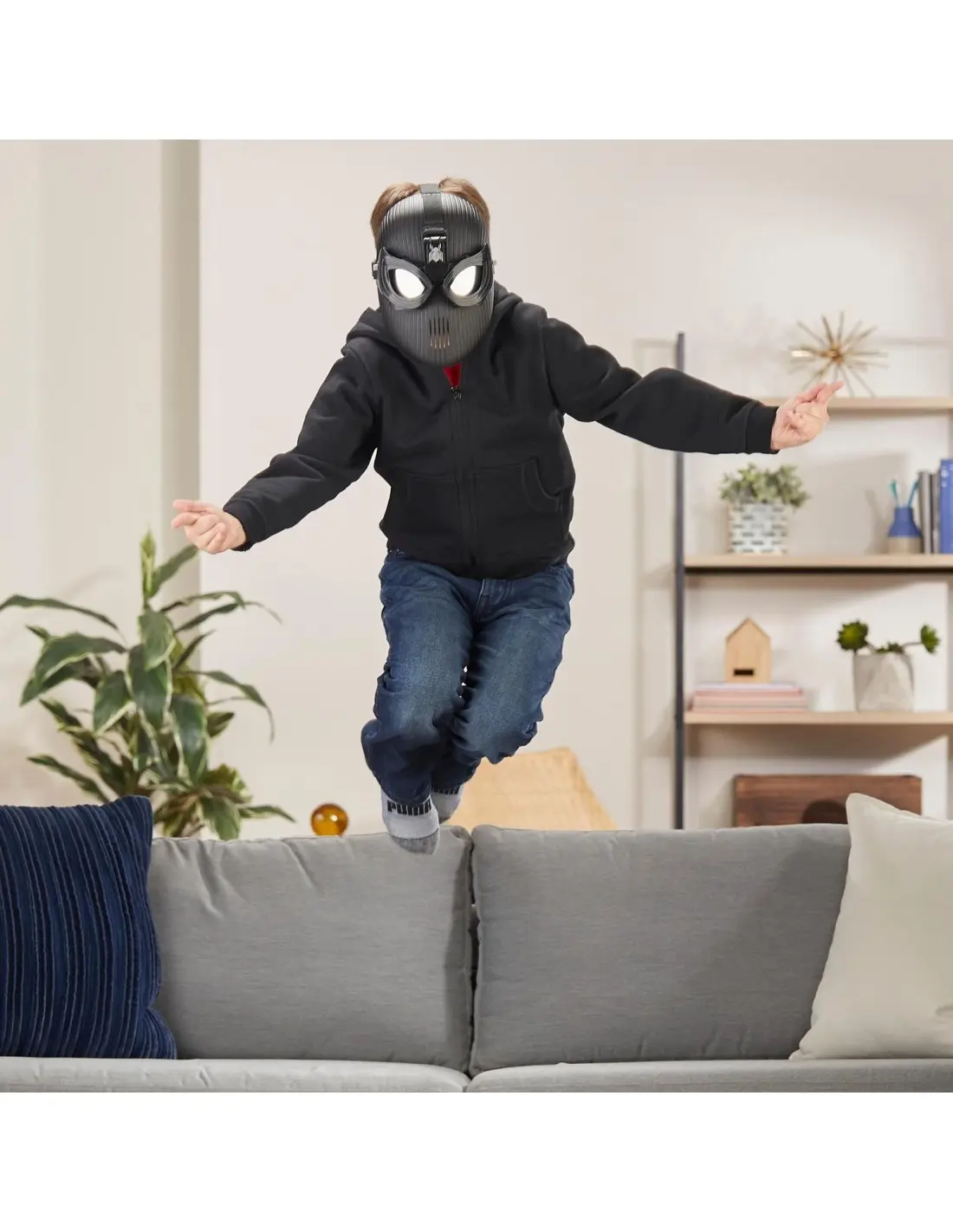 Marvel Spiderman Stealth Suit Mask product photo