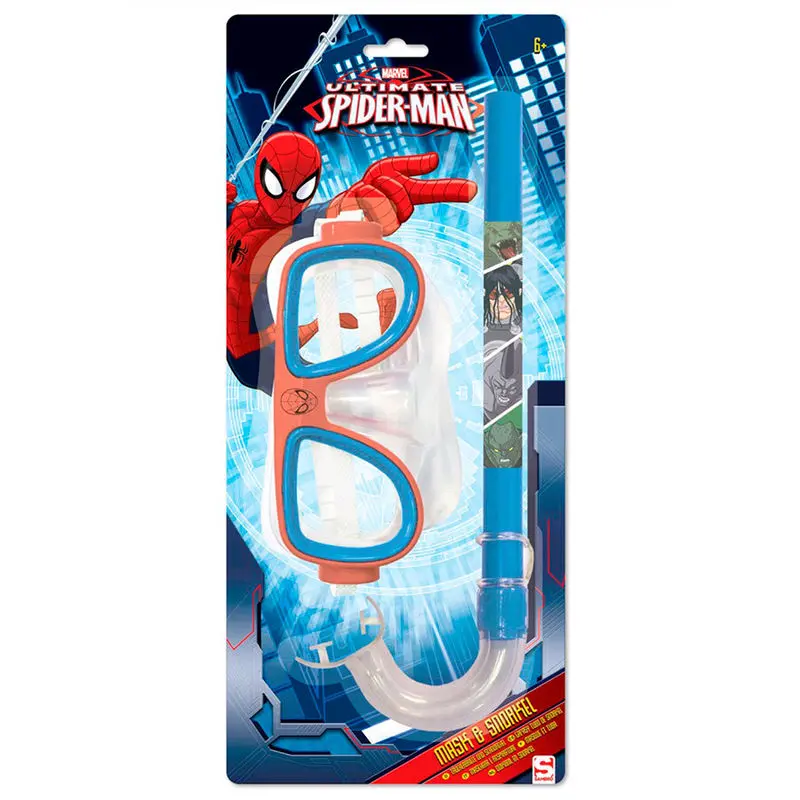 Marvel Spiderman mask and snorkel set product photo