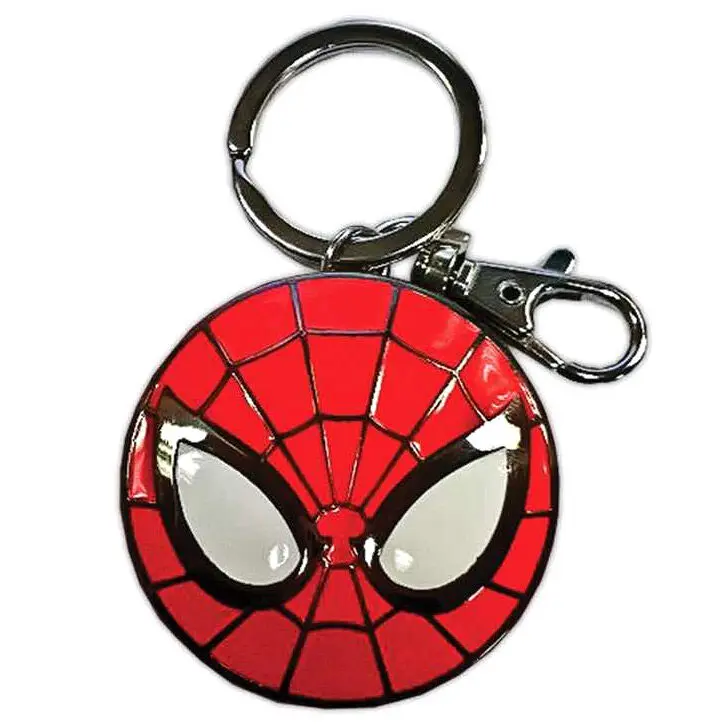 Marvel Spiderman metal keychain product photo